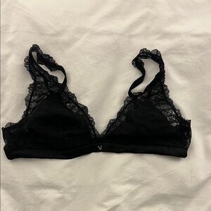 Victoria's Secret Black Lace Bralette